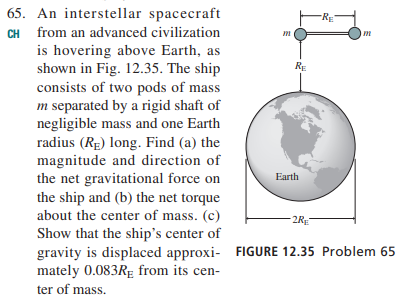 An interstellar spacecraft from an advanced