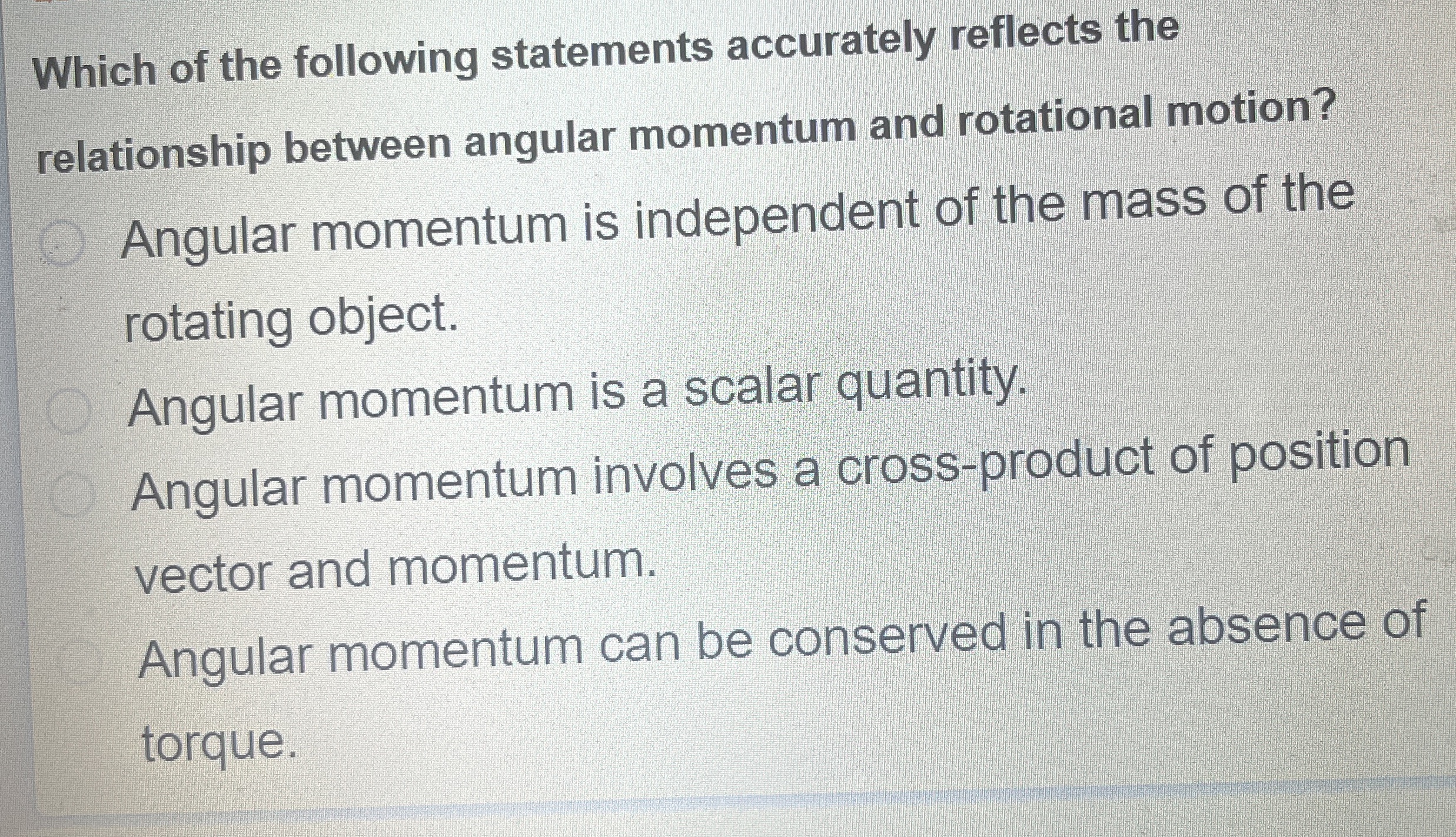 Which of the following statements accurately