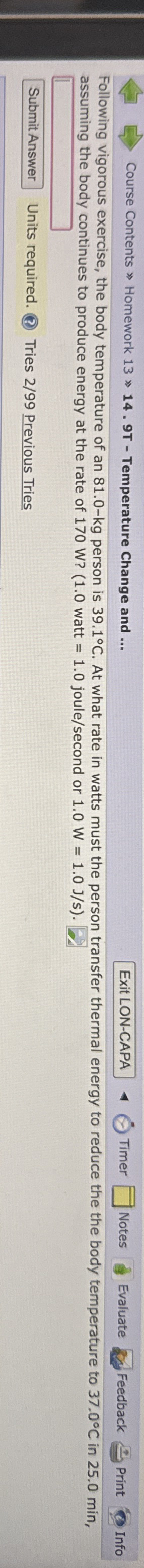 Course Contents Homework 1 3 1 4 . 9 T -