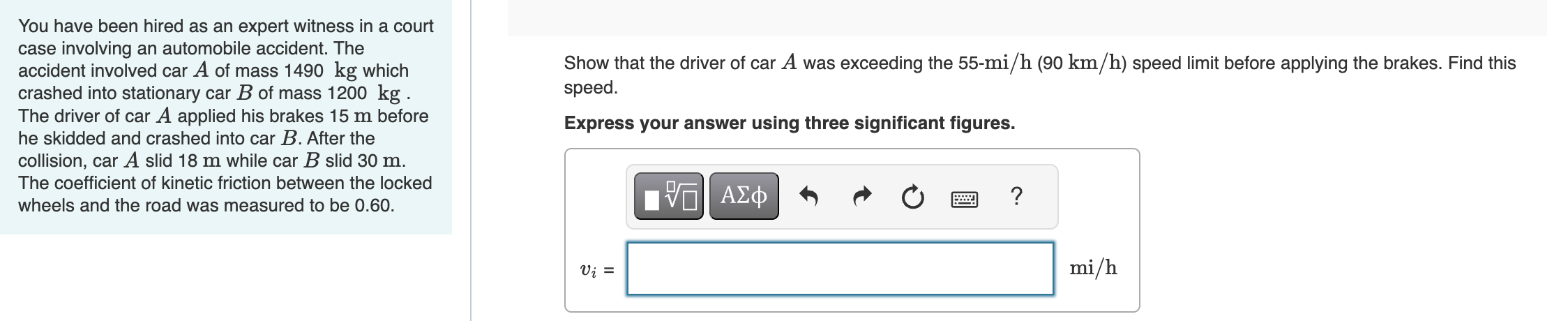 You have been hired as an expert witness in a