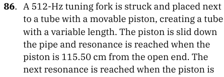 8 6 . A \ ( 5 1 2 - \ mathrm { Hz } \ ) tuning