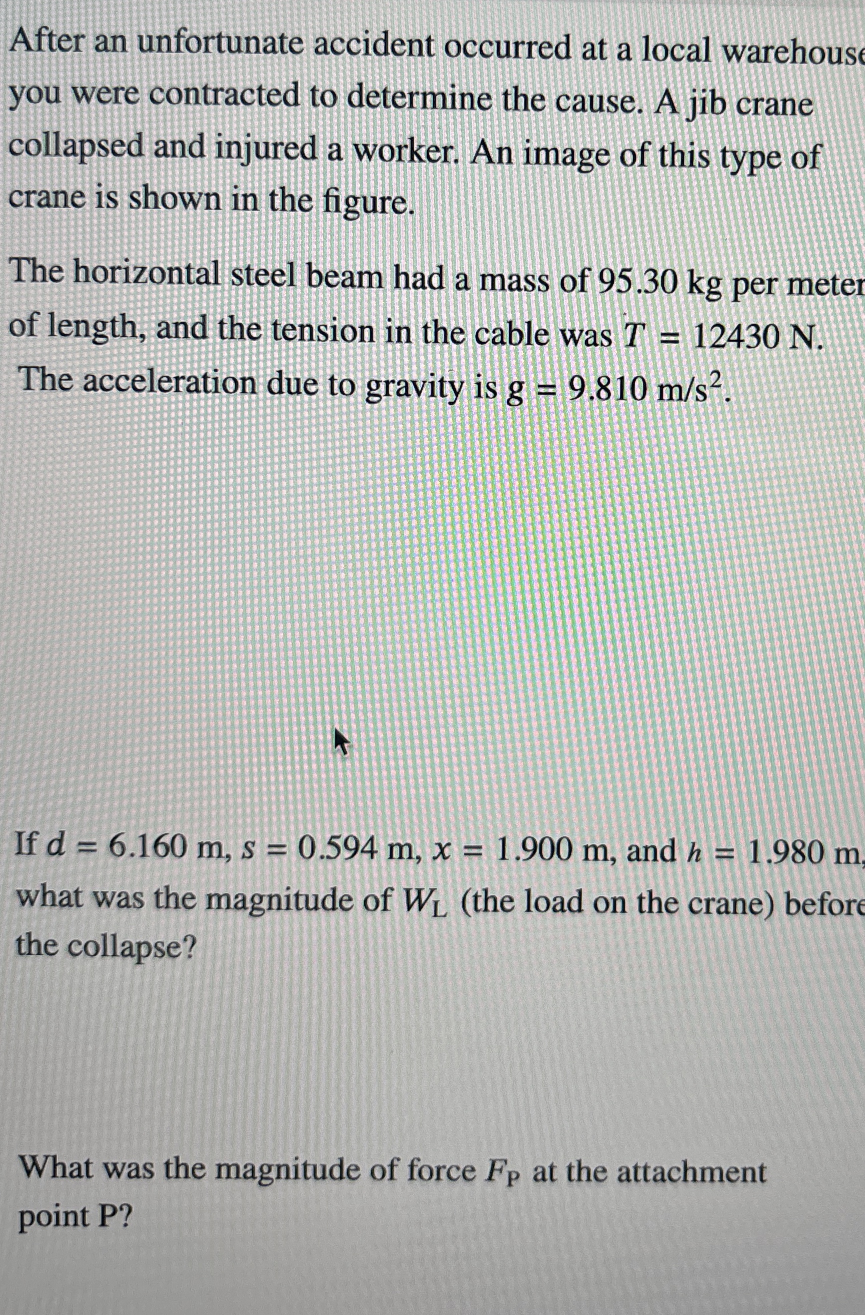 After an unfortunate accident occurred at a local