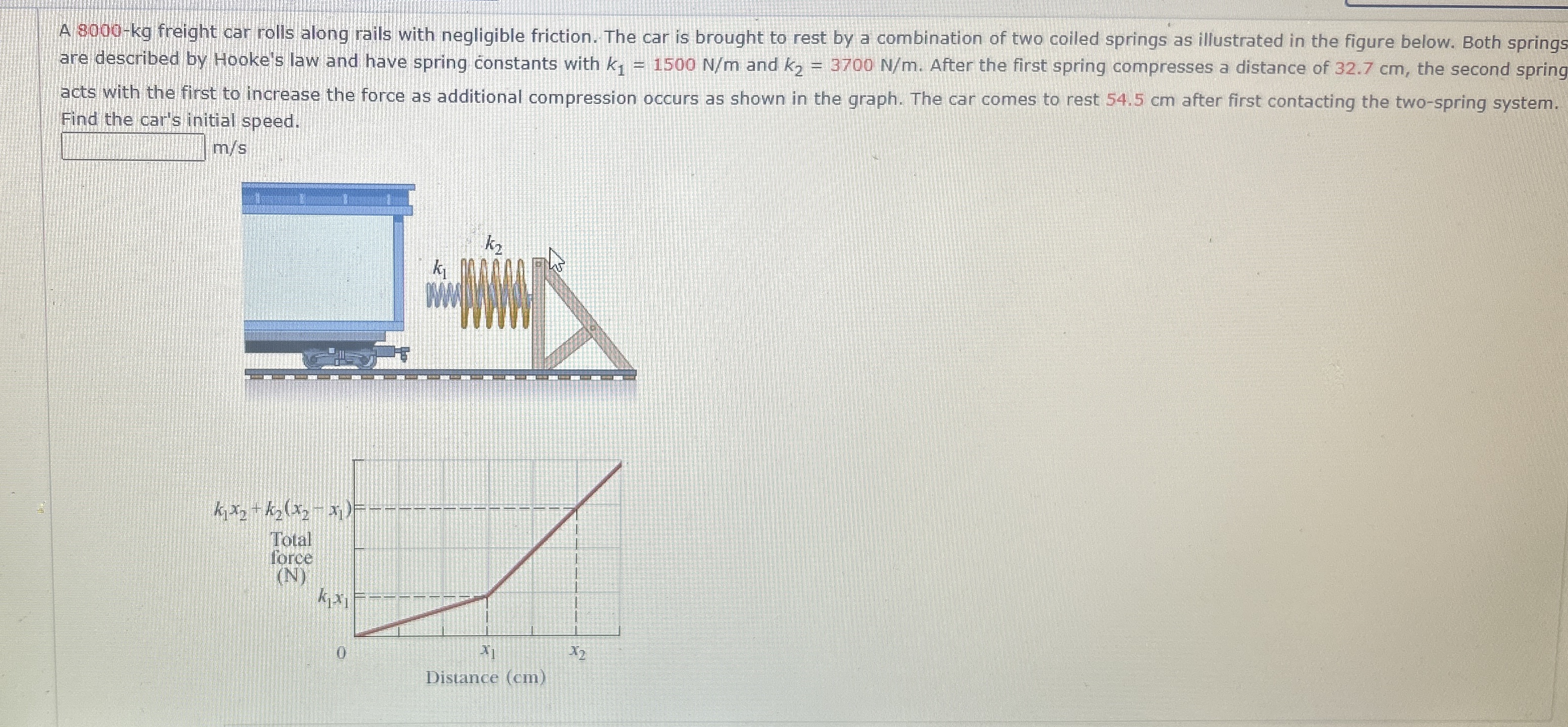 A 8 0 0 0 - k g freight car rolls along rails
