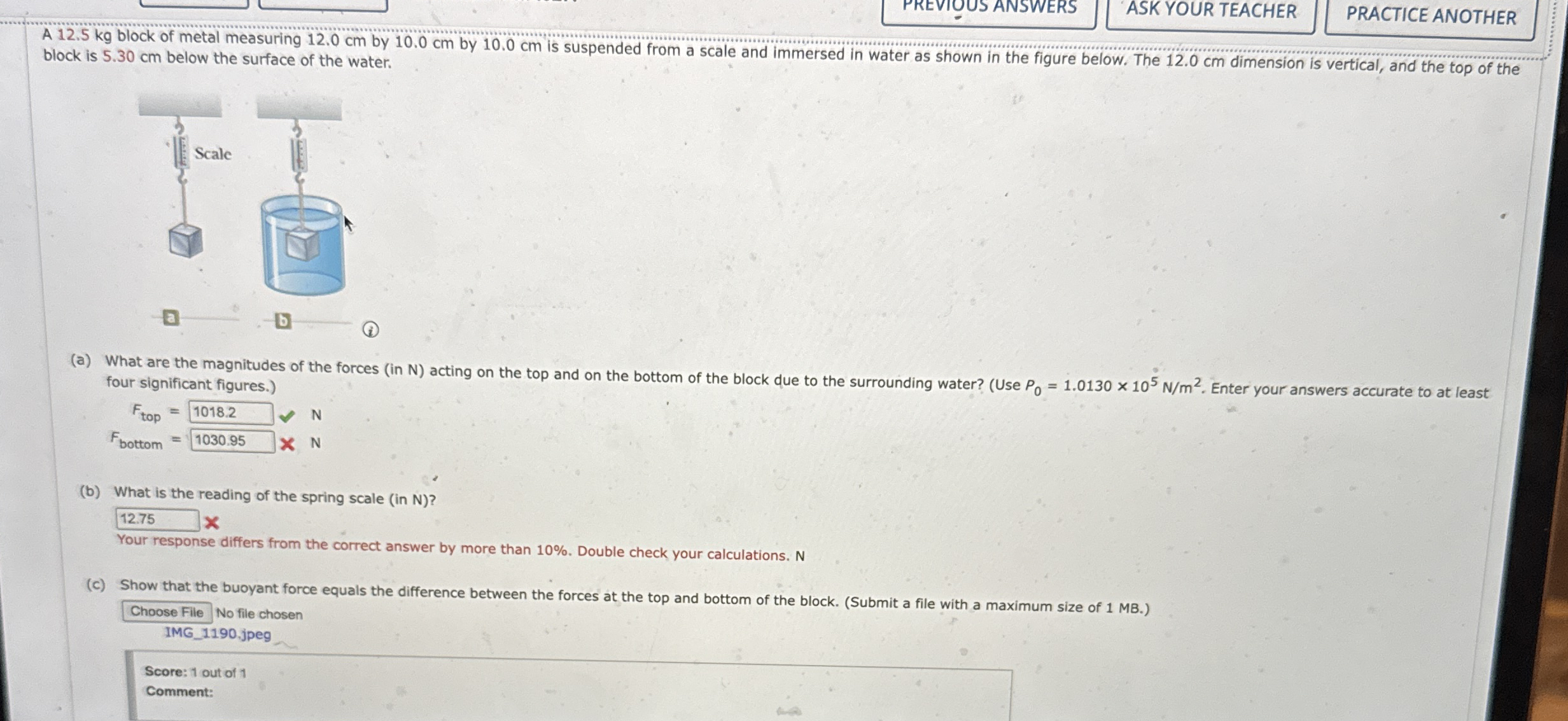 PREVIOUS ANSWERS ASK YOUR TEACHER PRACTICE