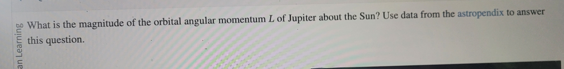 Do What is the magnitude of the orbital angular