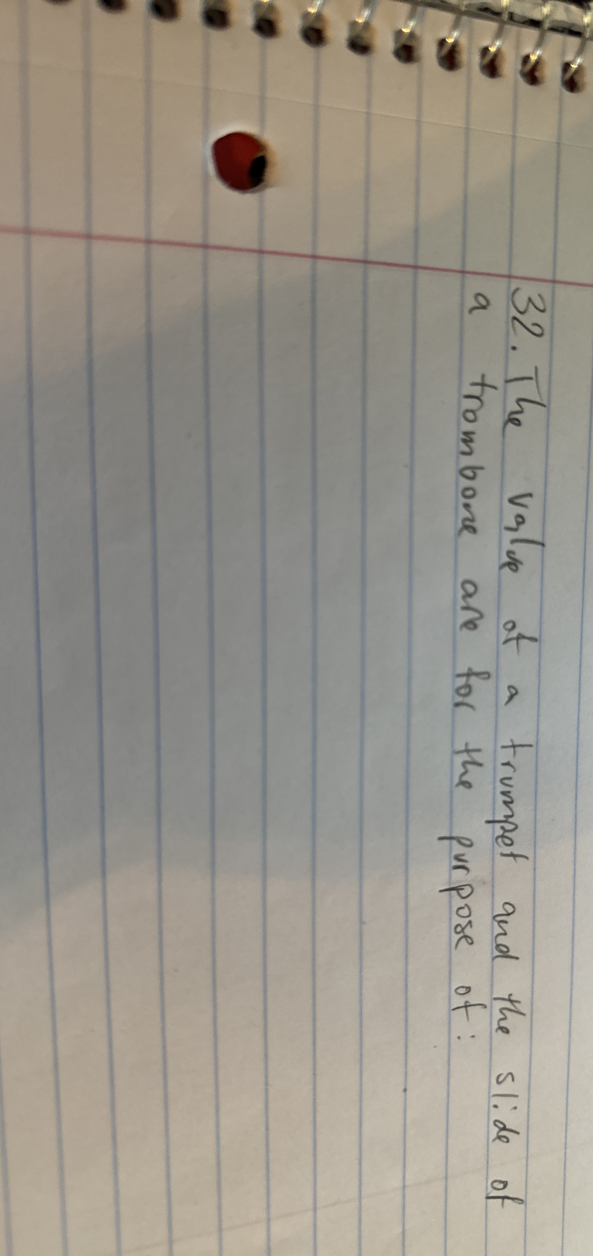 The value of a trumpet and the slide of a