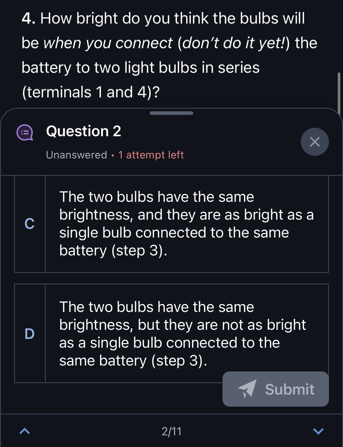 How bright do you think the bulbs will be when
