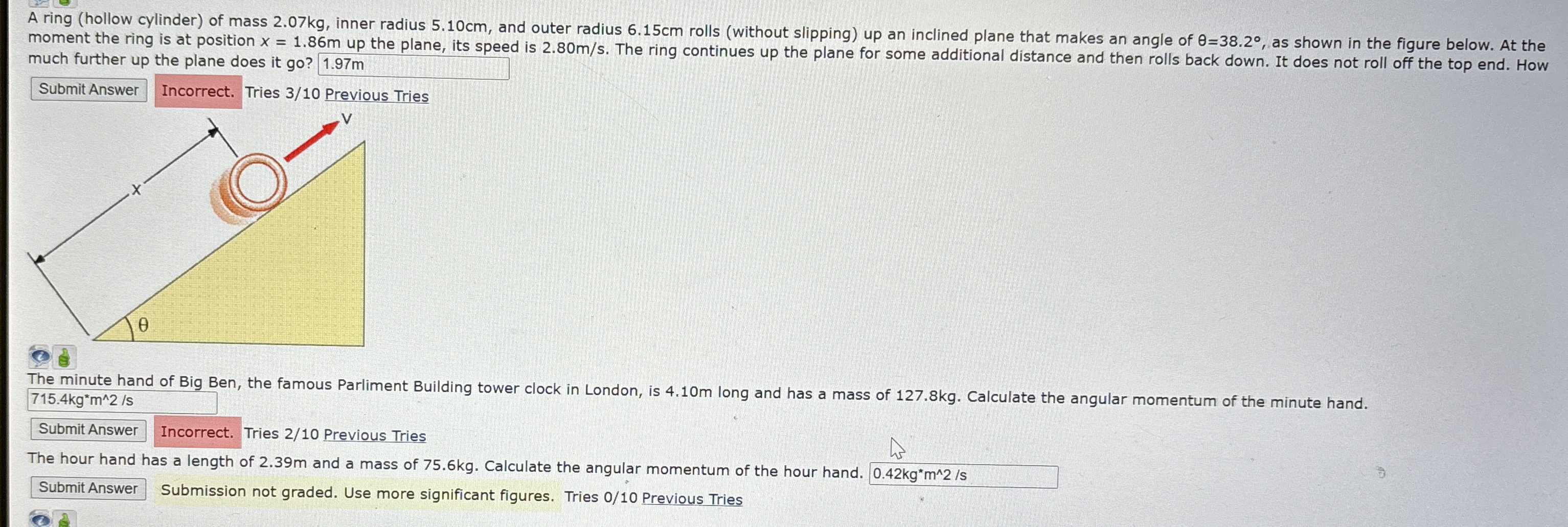 Problem # 4 : By making an appropriate