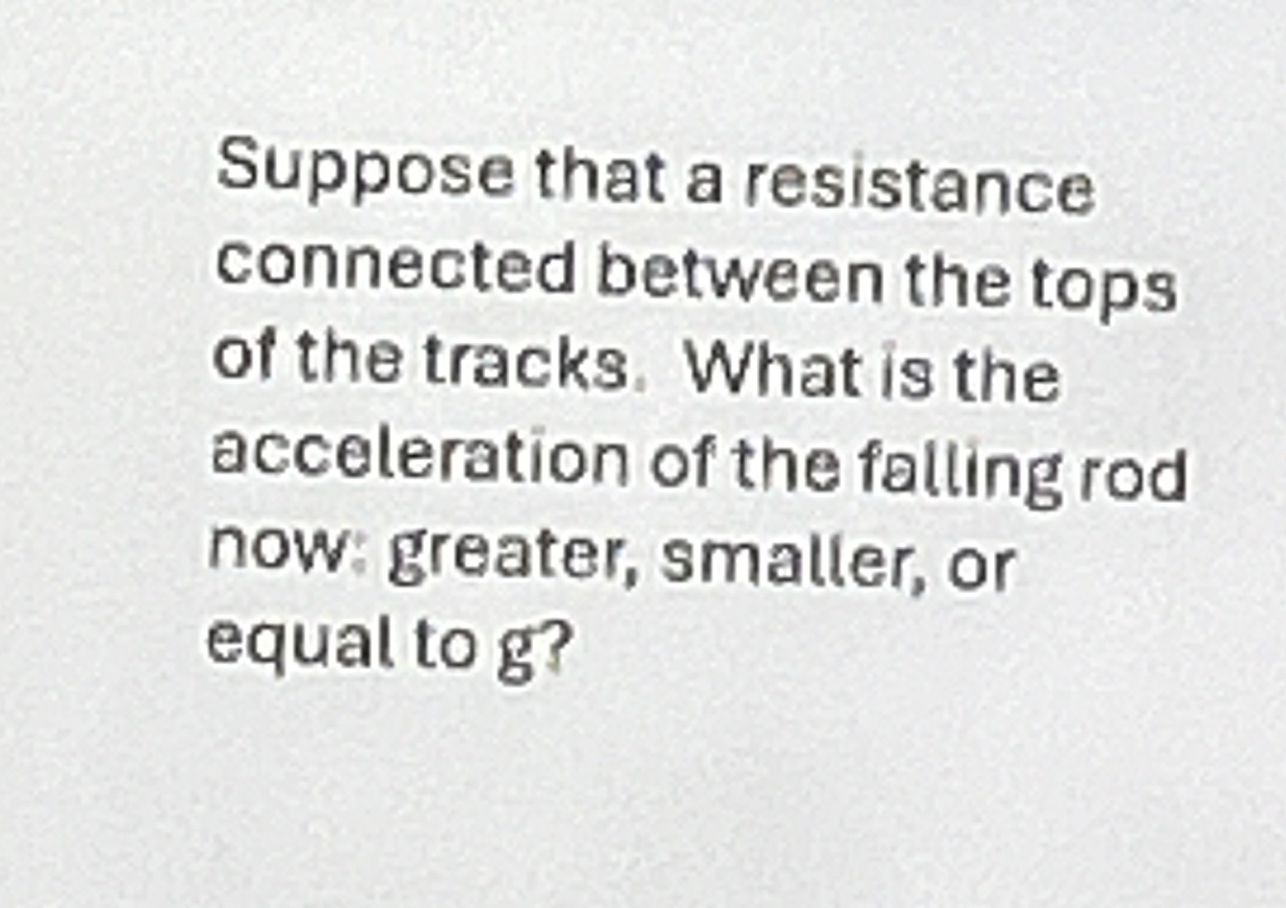 Suppose that a resistance connected between the