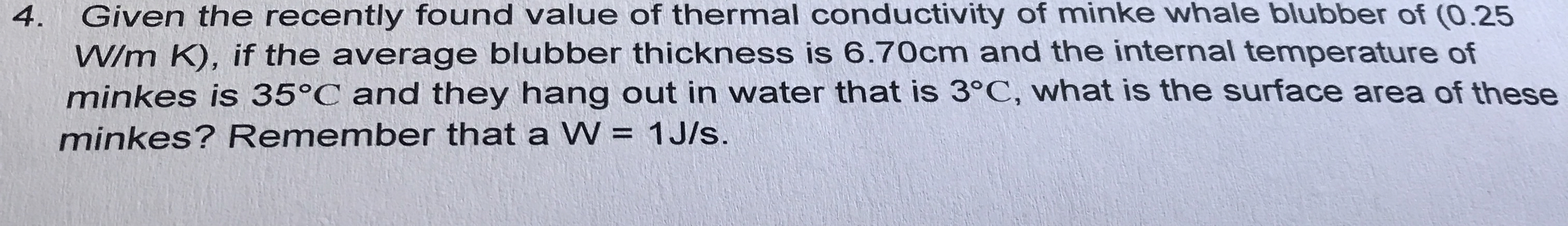 Given the recently found value of thermal