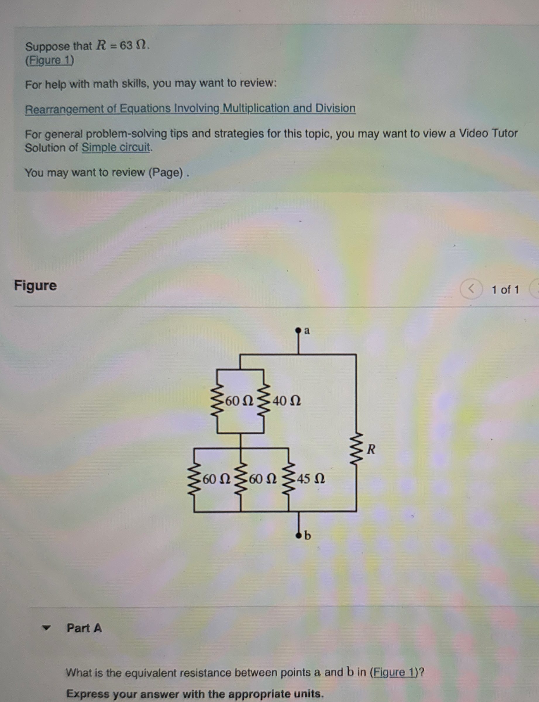 Suppose that R = 6 3 . ( Figure 1 ) For help with