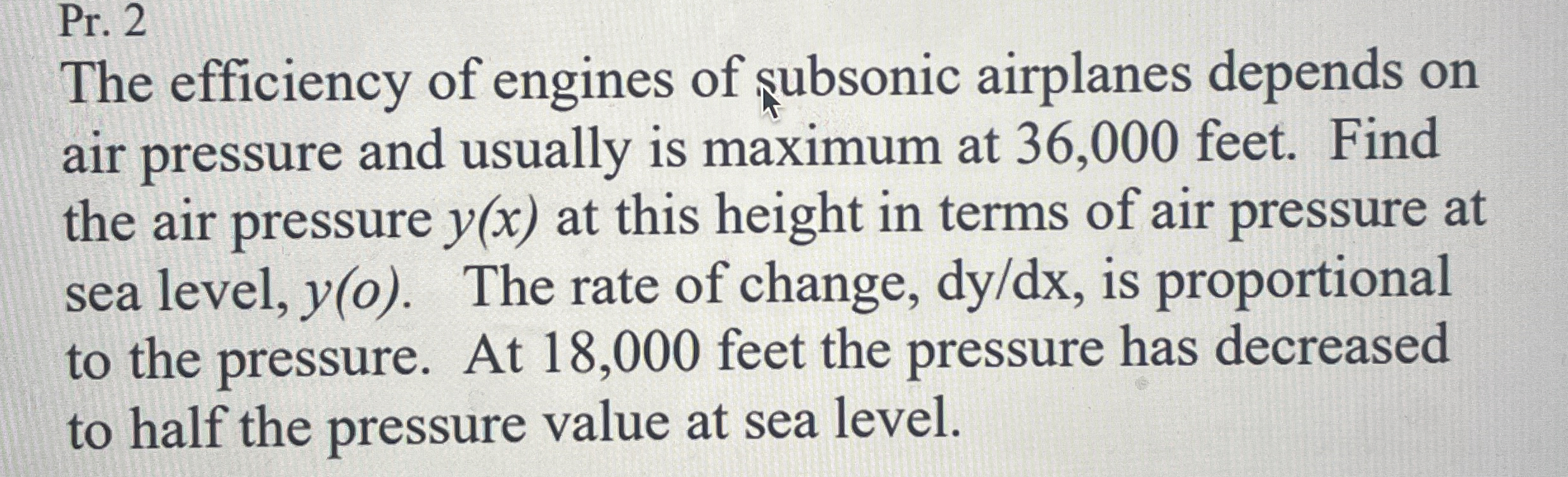 Pr . 2 The efficiency of engines of subsonic