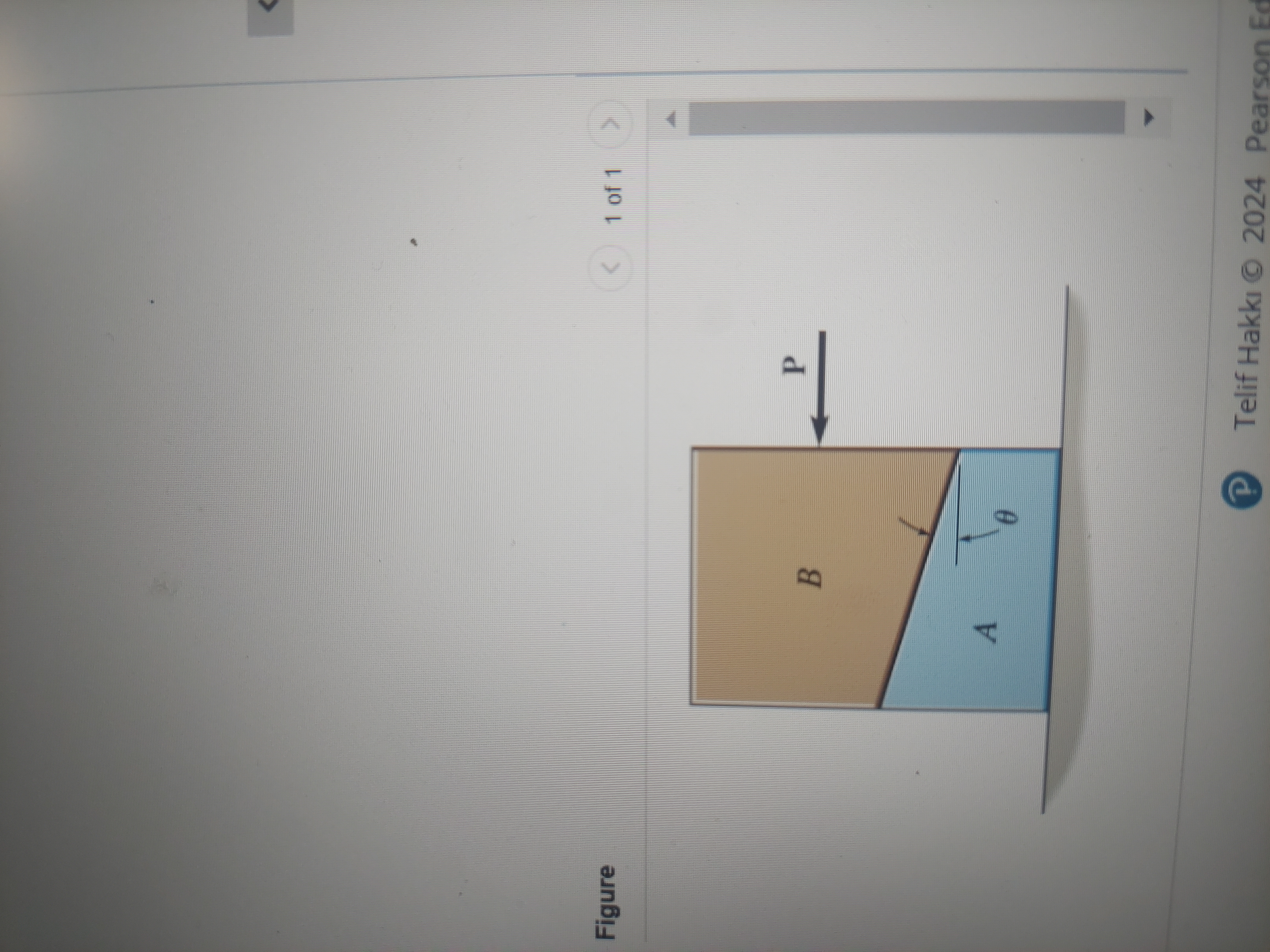 Determine the largest horizantal force P which