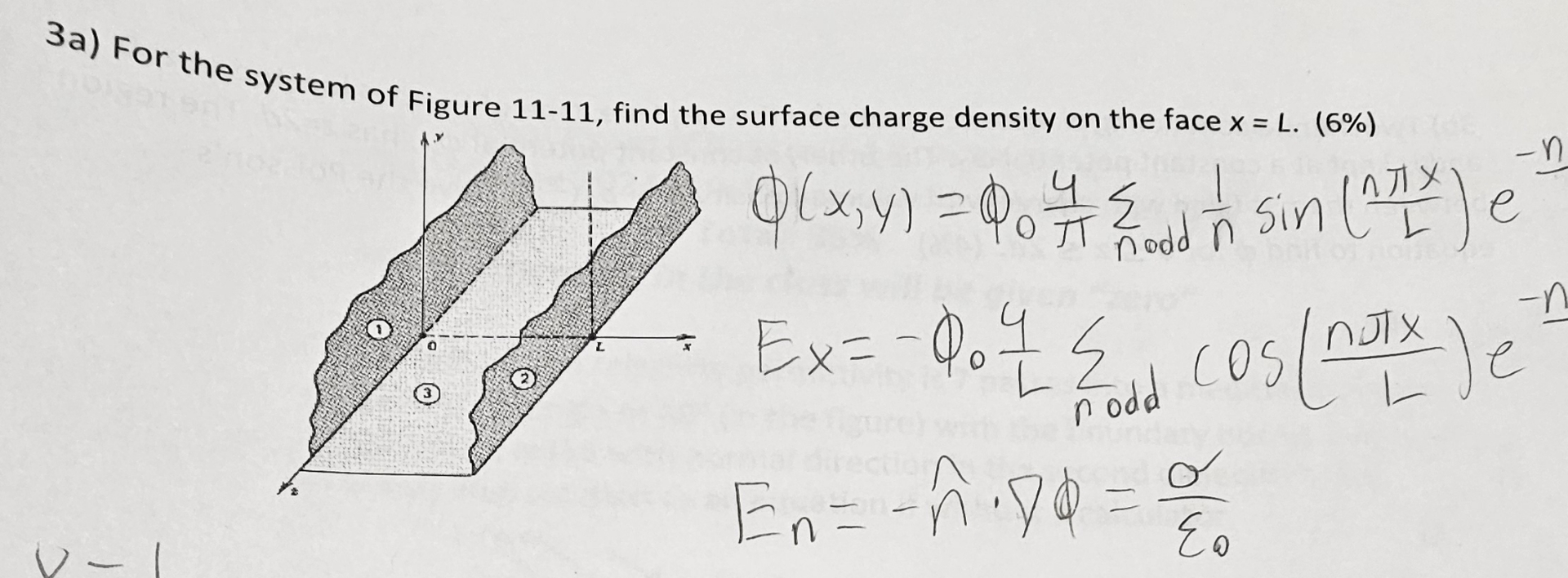 3 a ) For the system of Figure 1 1 - 1 1 . find