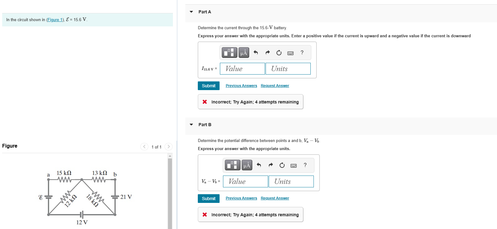 In the circuit shown in ( Figure 1 ) , \ ( \