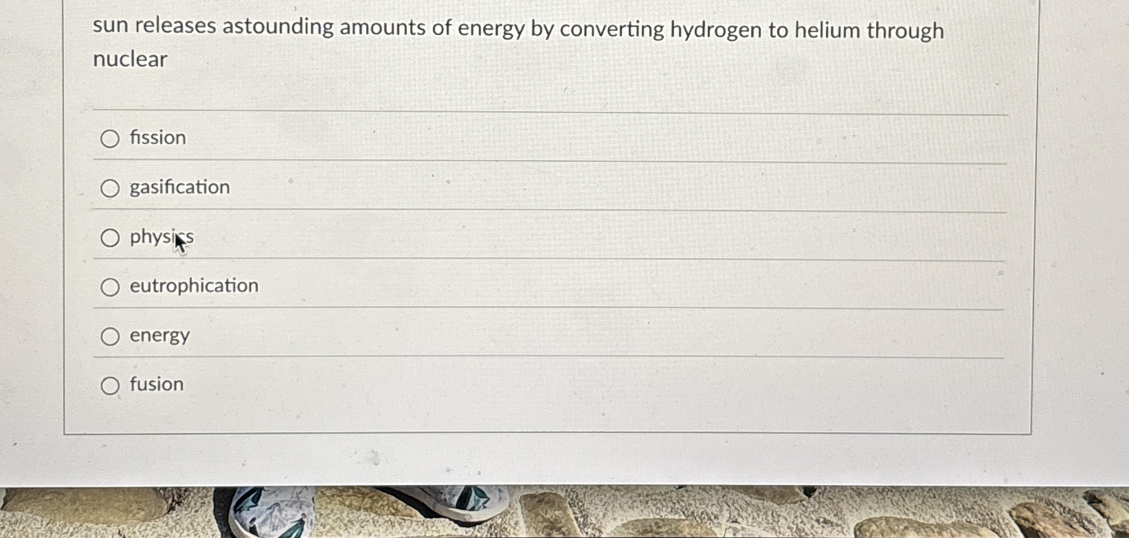 sun releases astounding amounts of energy by