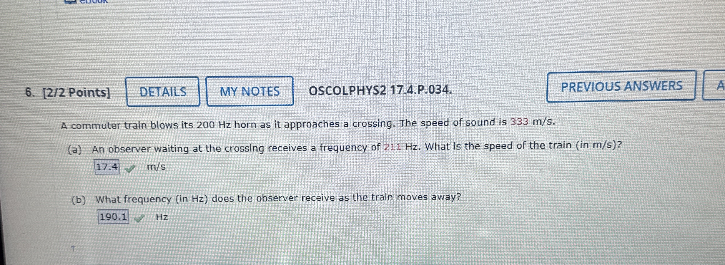 Points ] OSCOLPHYS 2 1 7 . 4 . P . 0 3 4 . A