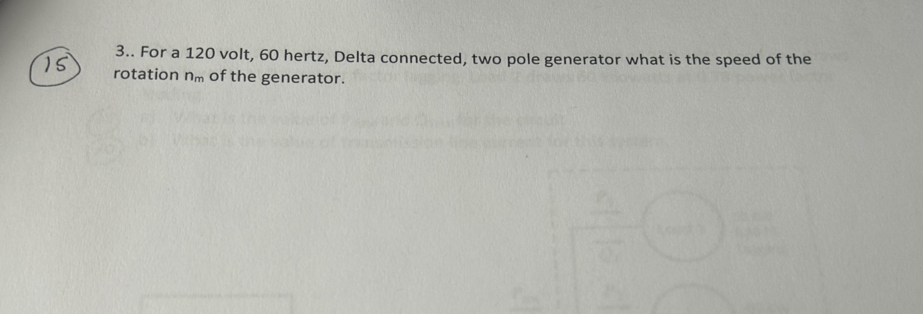 1 5 3 . . For a 1 2 0 volt, 6 0 hertz, Delta