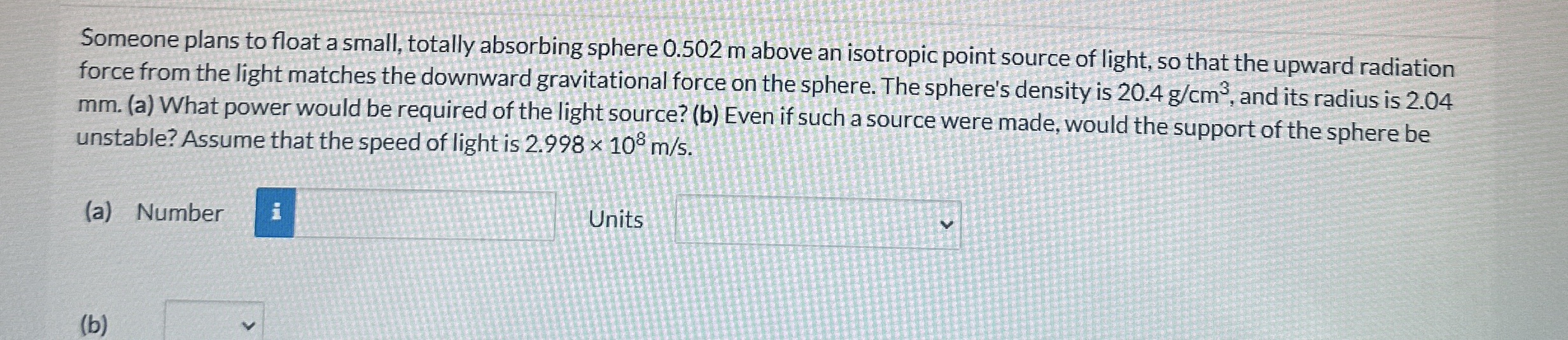 Someone plans to float a small, totally absorbing