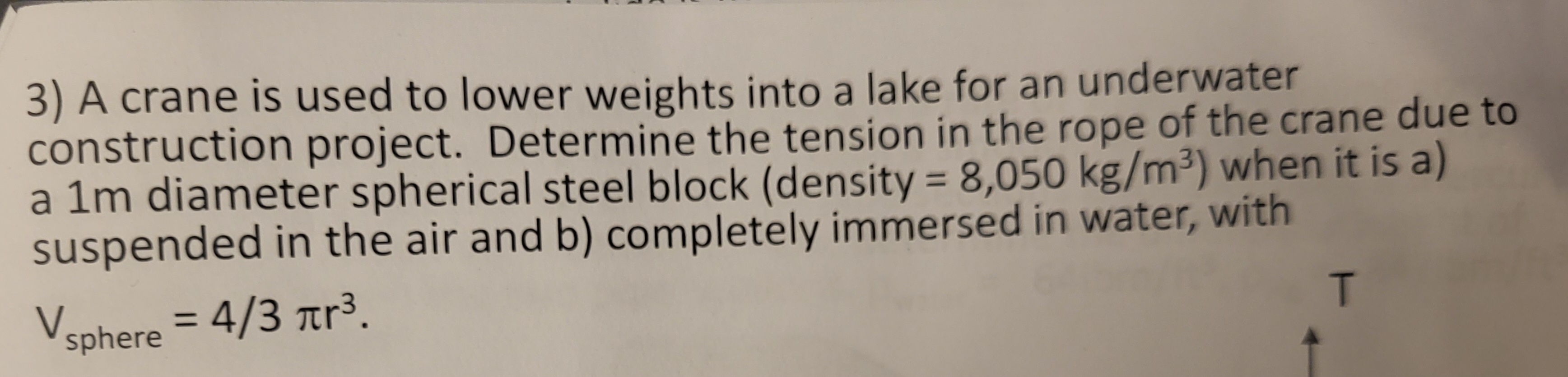 = 8 , 0 5 0 k ( g ) / ( m ^ ( 3 ) ) V _ ( sphere