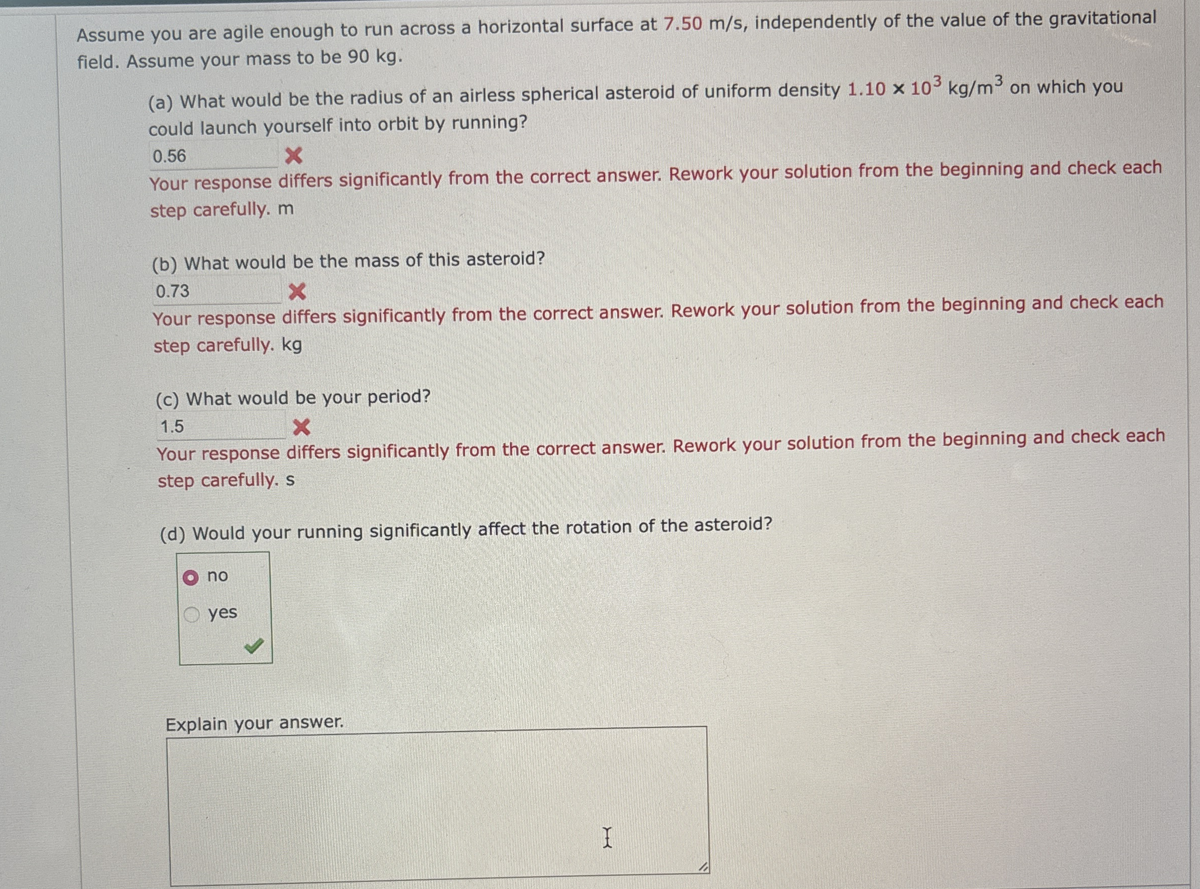 Assume you are agile enough to run across a