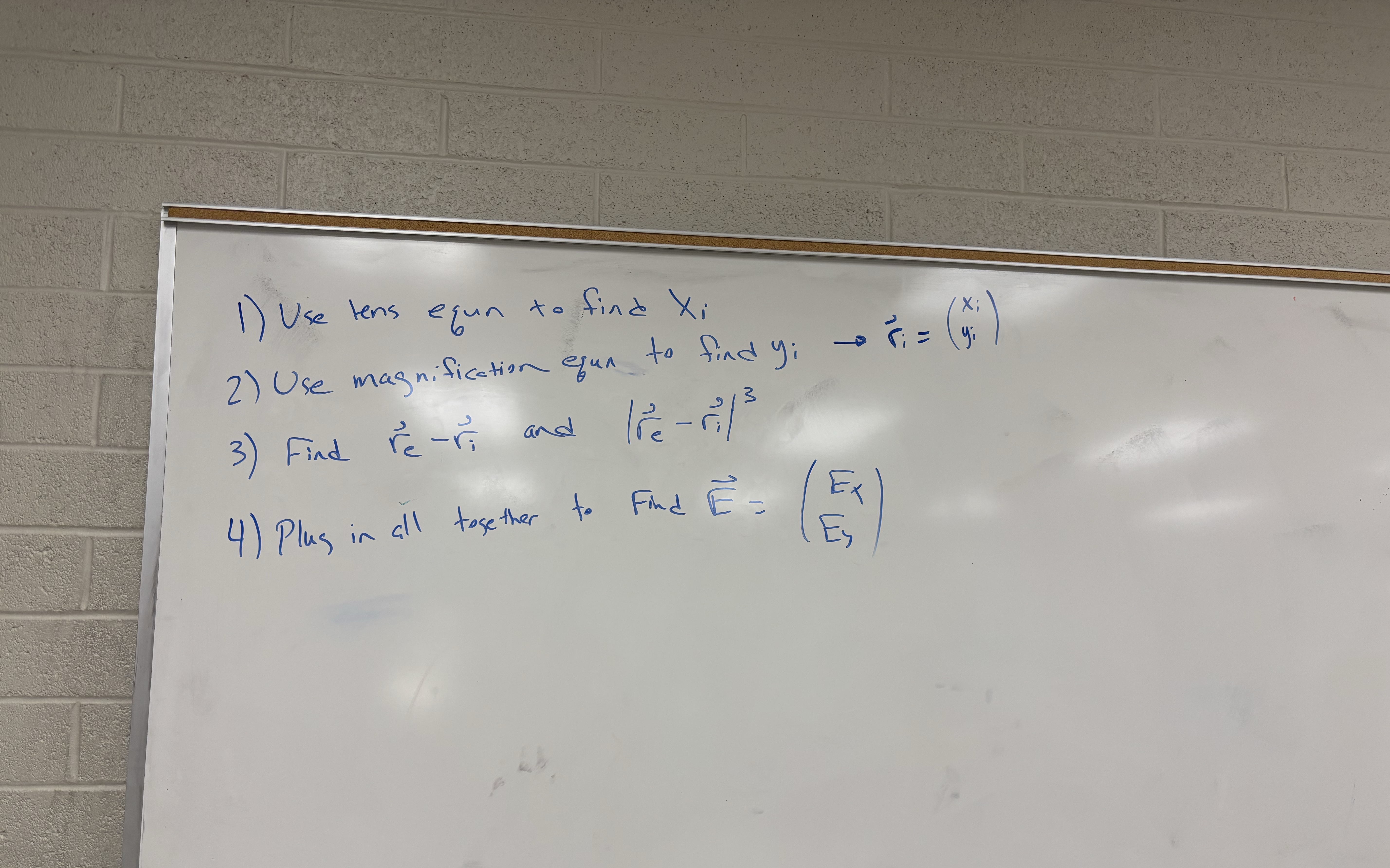 Problem: concave mirror e - Whet are the x and Y