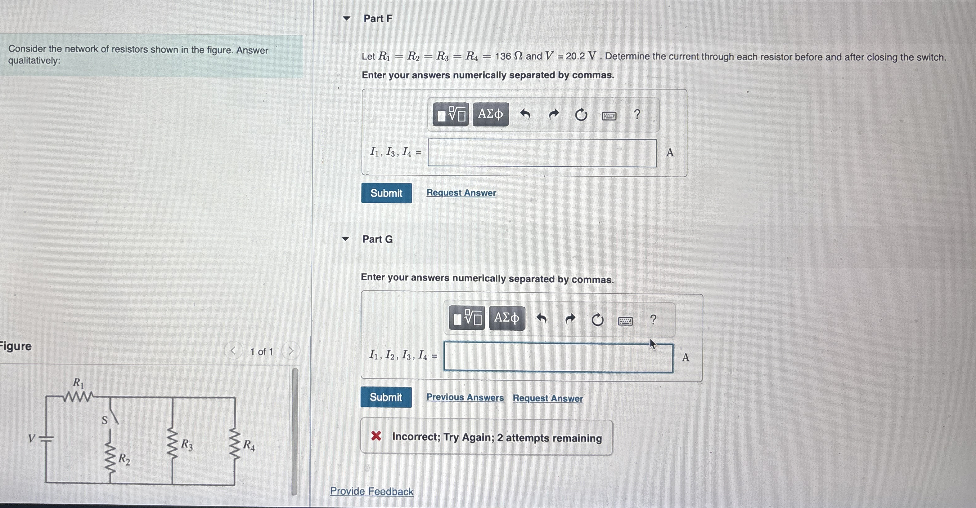 Consider the network of resistors shown in the