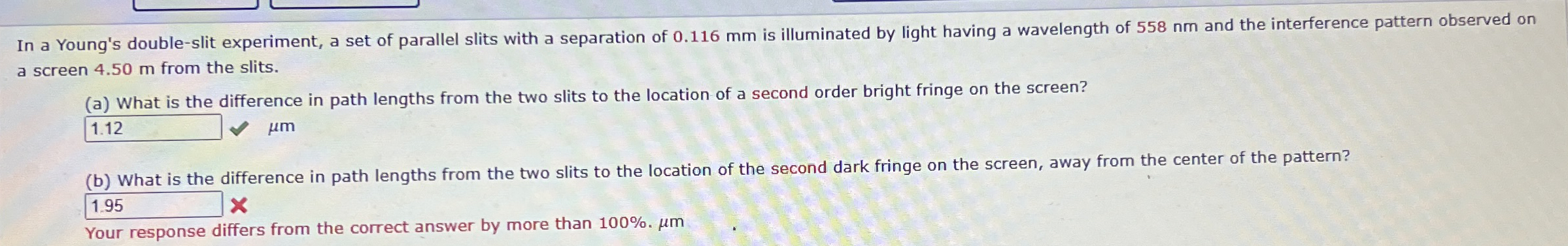 In a Young's double - slit experiment, a set of