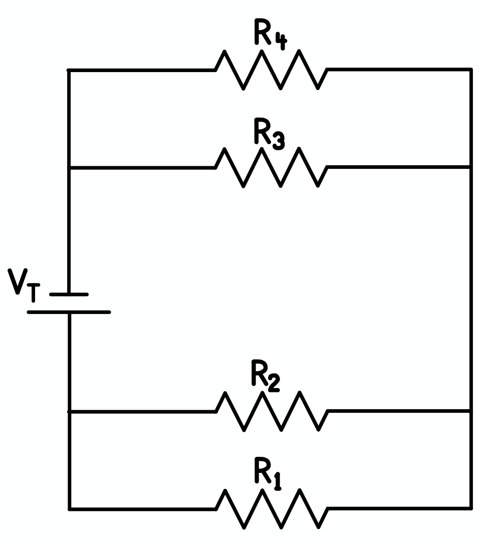 In the circuit below, the voltage provided by the