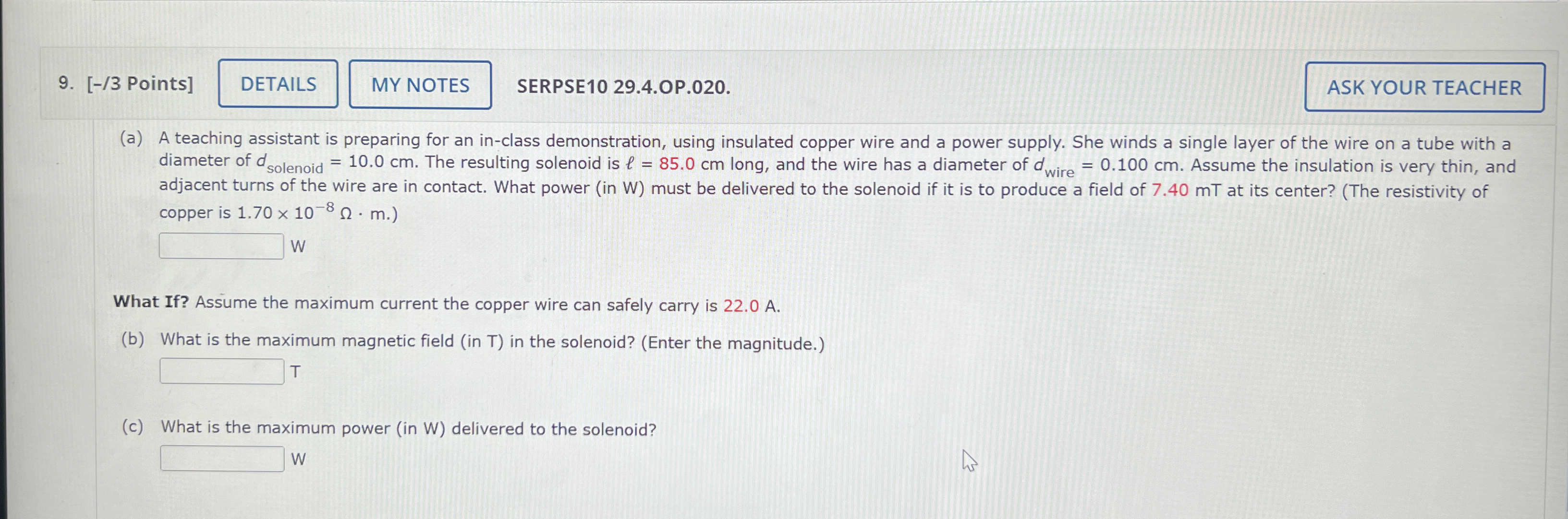 ( a ) A teaching assistant is preparing for an in