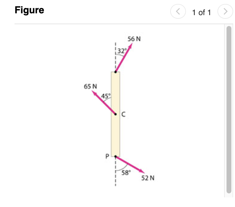 Determine the net torque on the 3 . 5 - mm - long
