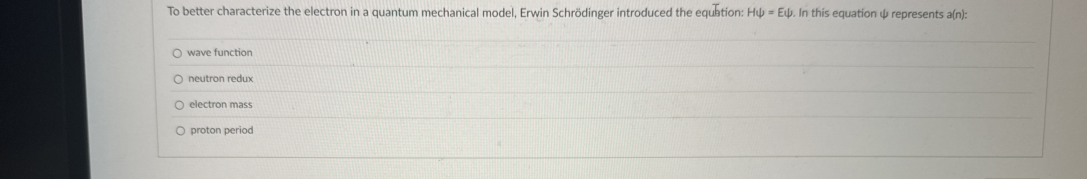 To better characterize the electron in a quantum