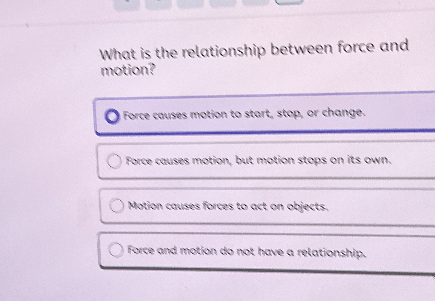 What is the relationship between force and