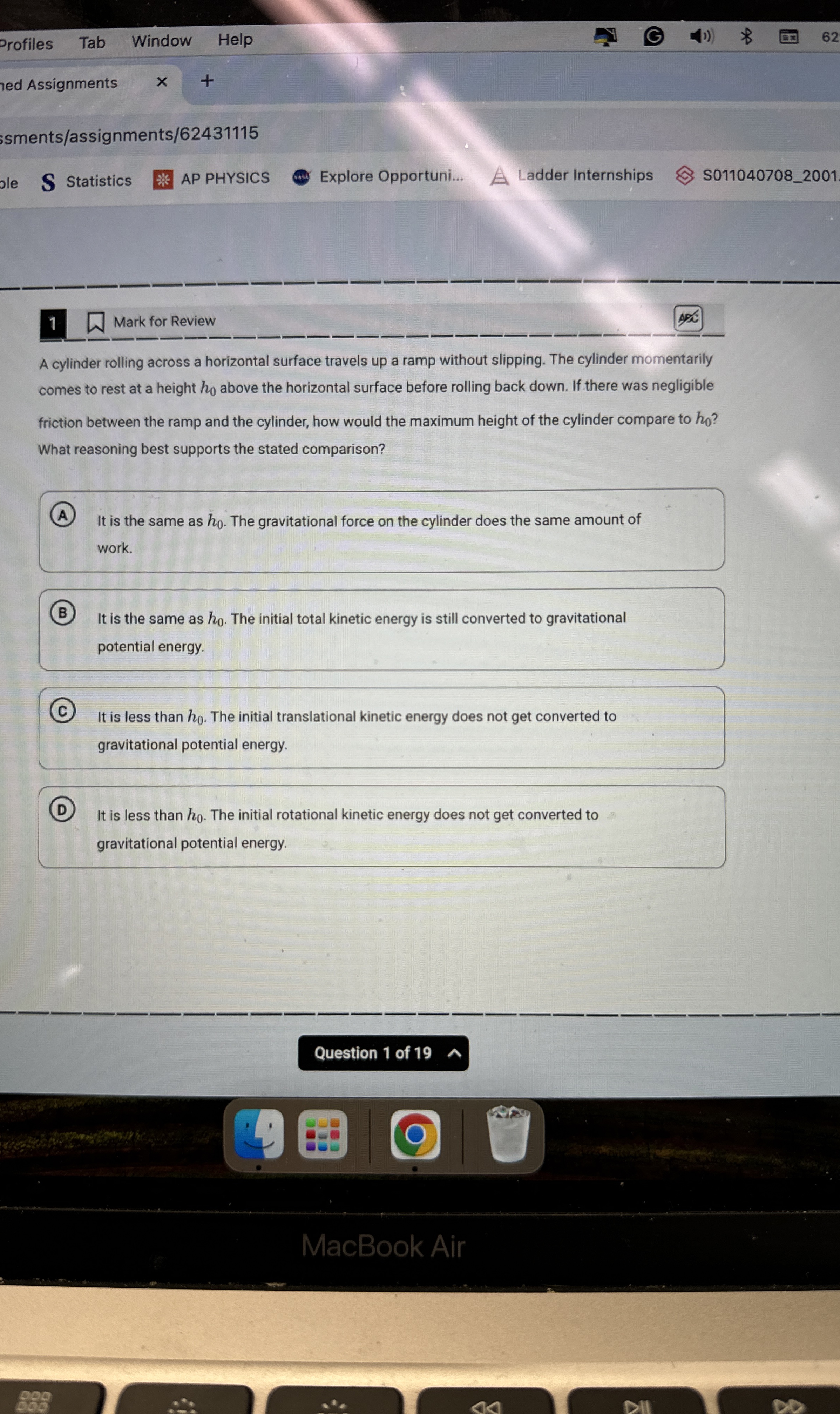 Pofiles Tab Window Help 6 2 ed Assignments sments