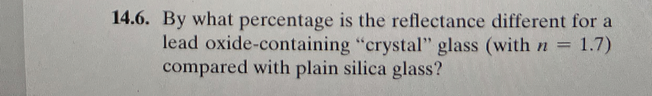 1 4 . 6 . By what percentage is the reflectance