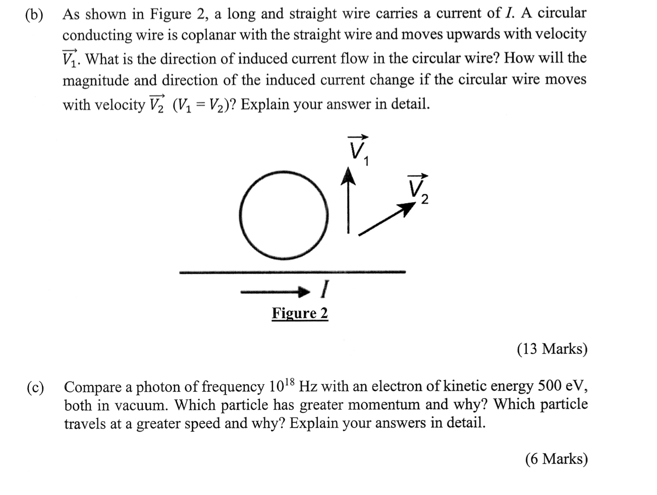 ( b ) As shown in Figure 2 , a long and straight