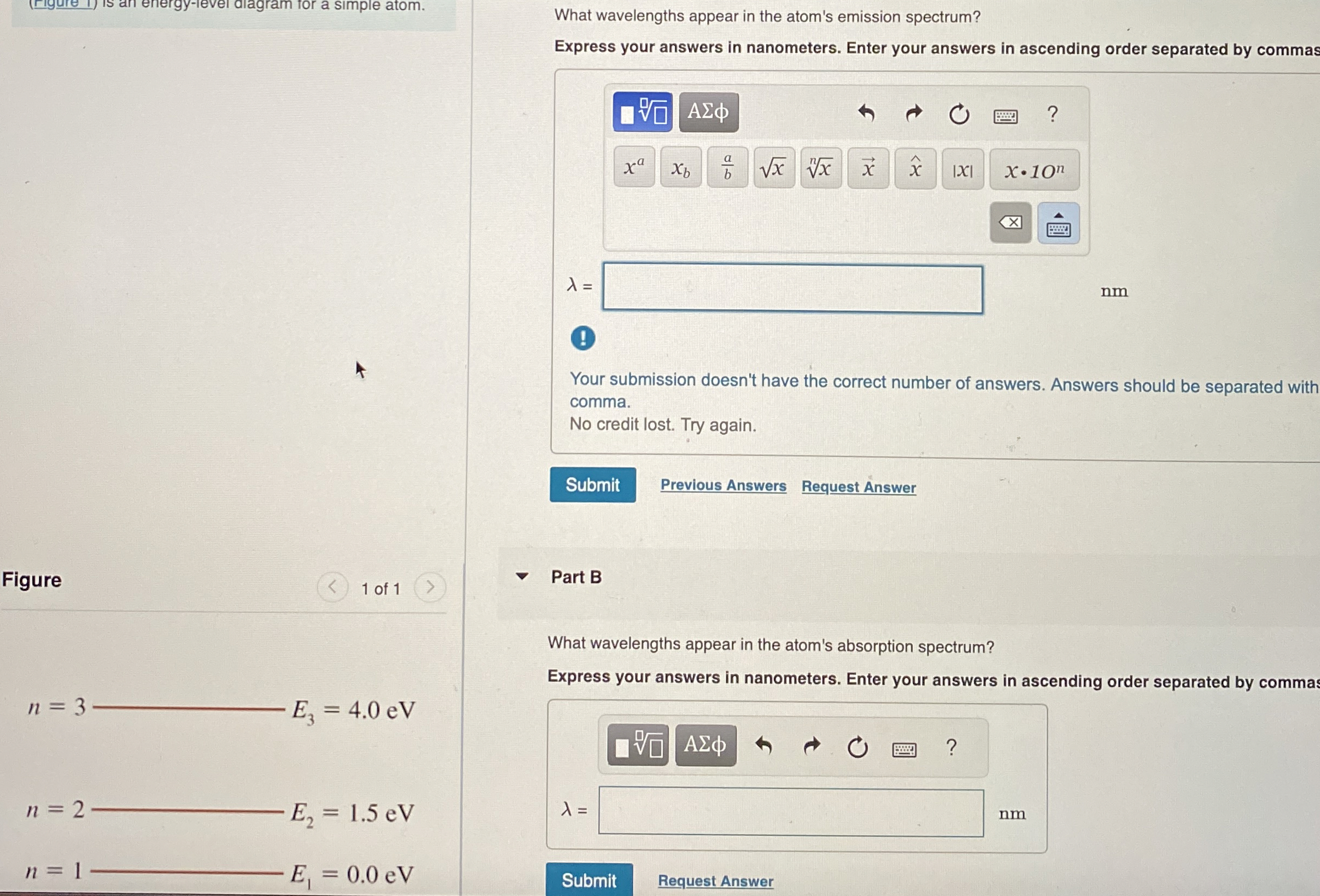 ( 1 9 gute is an energy - level diagram for a