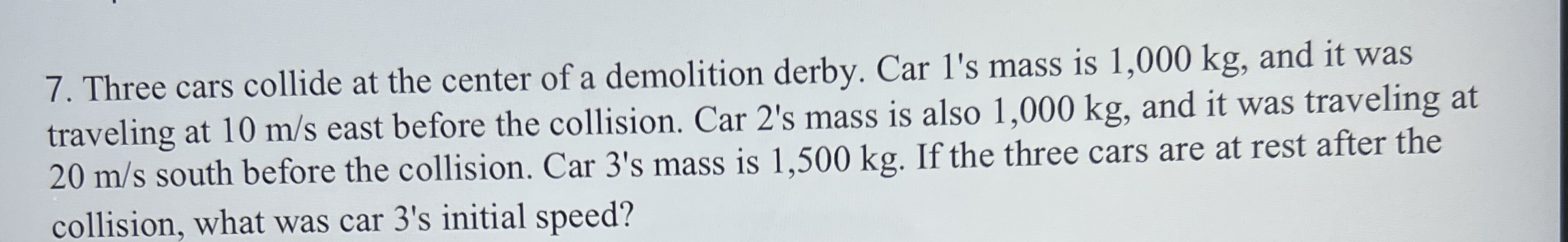 Three cars collide at the center of a demolition
