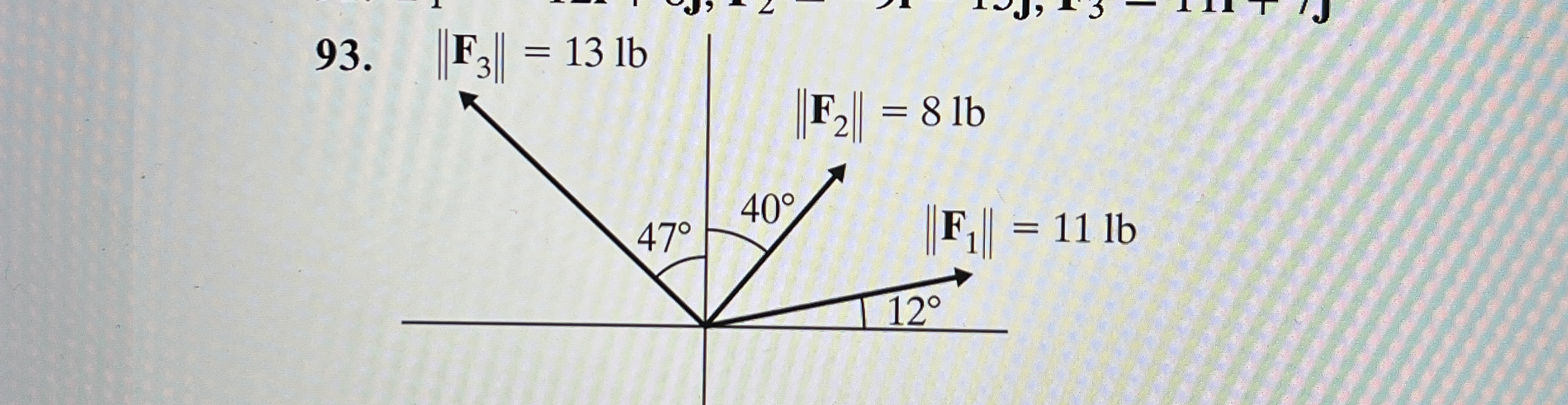 how to find resultant force r and additional