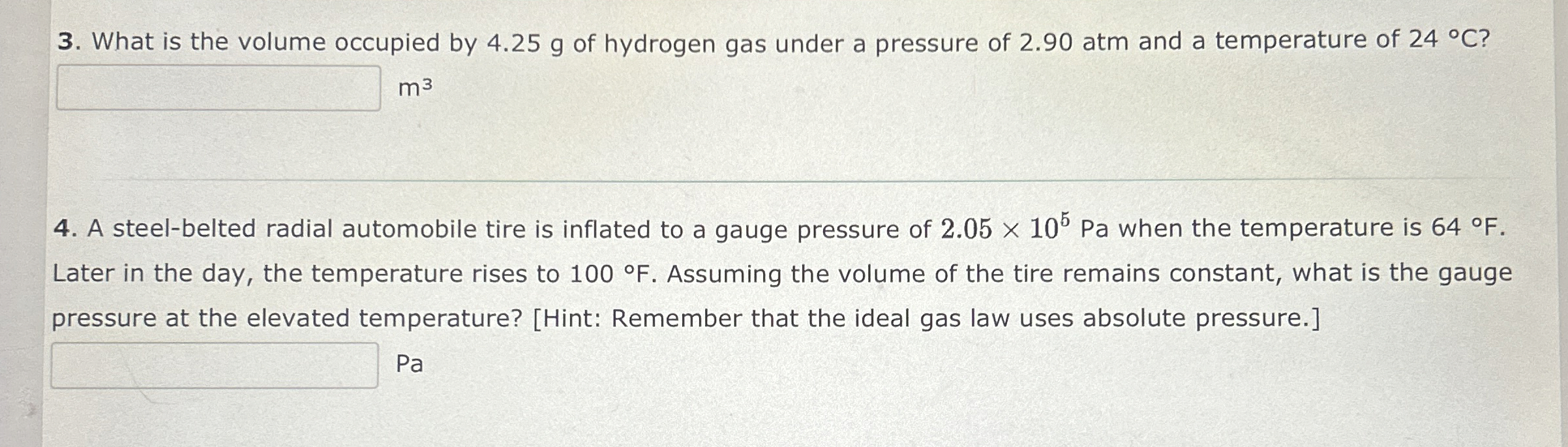 What is the volume occupied by 4 . 2 5 g of