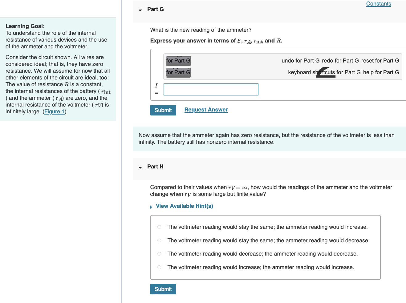 Ch 2 6 Problem 1 : Consider the circuit shown.