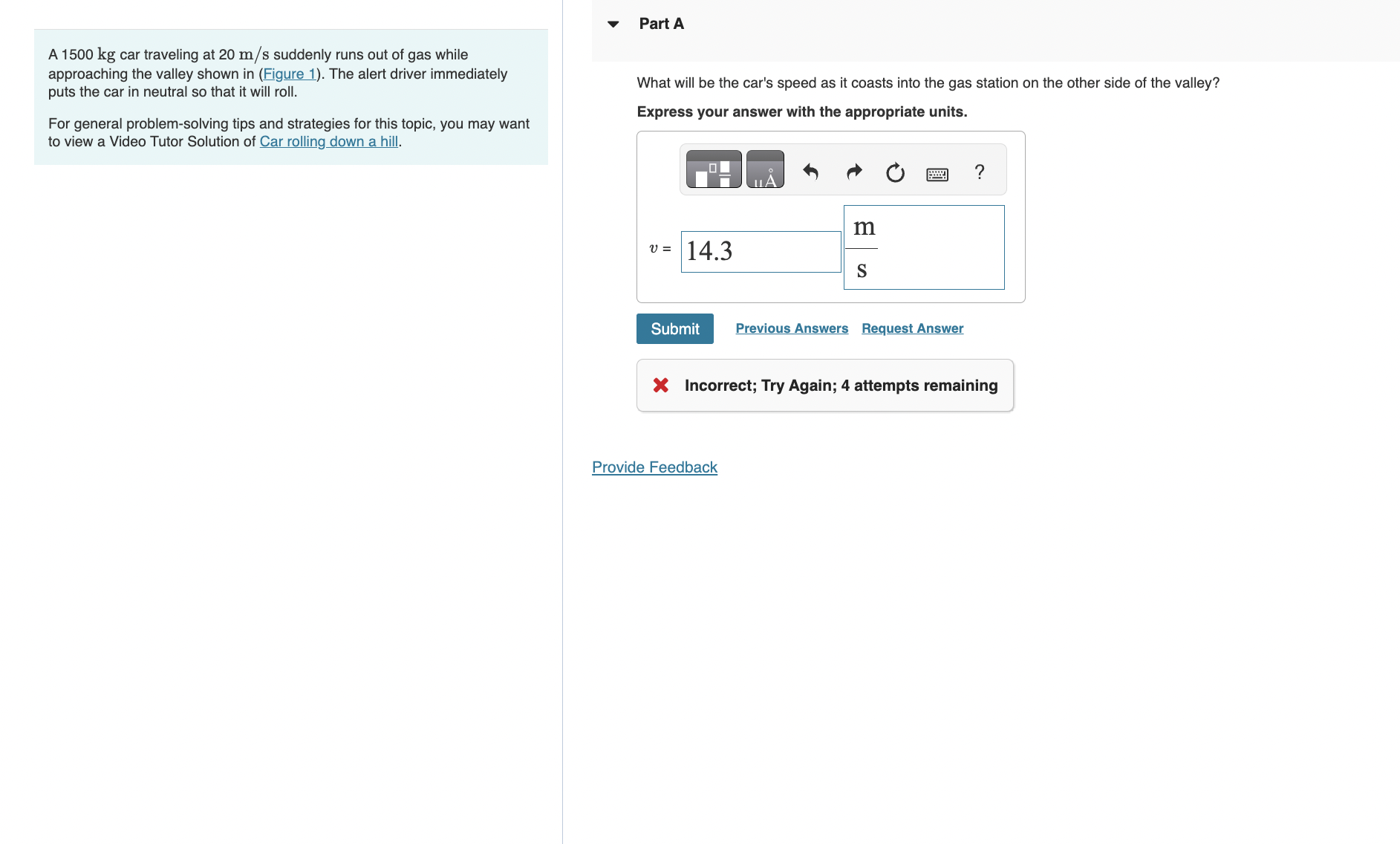 A 1 5 0 0 kg car traveling at \ ( 2 0 \ mathrm {
