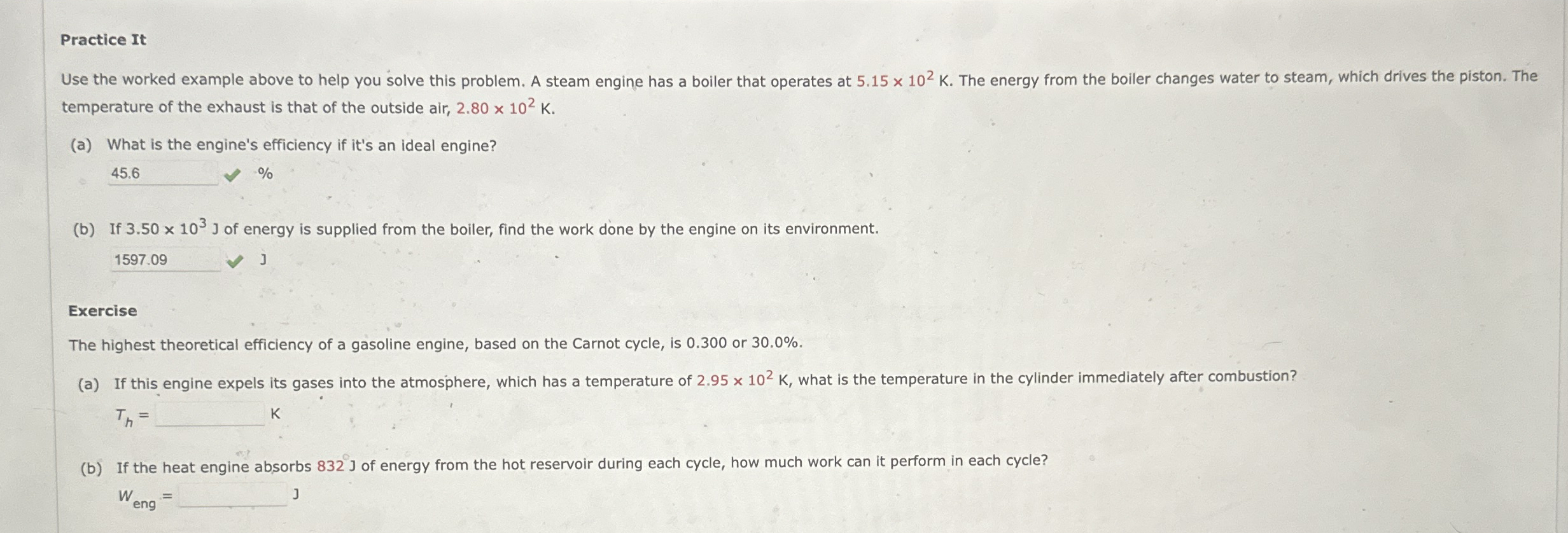 Practice It Use the worked example above to help