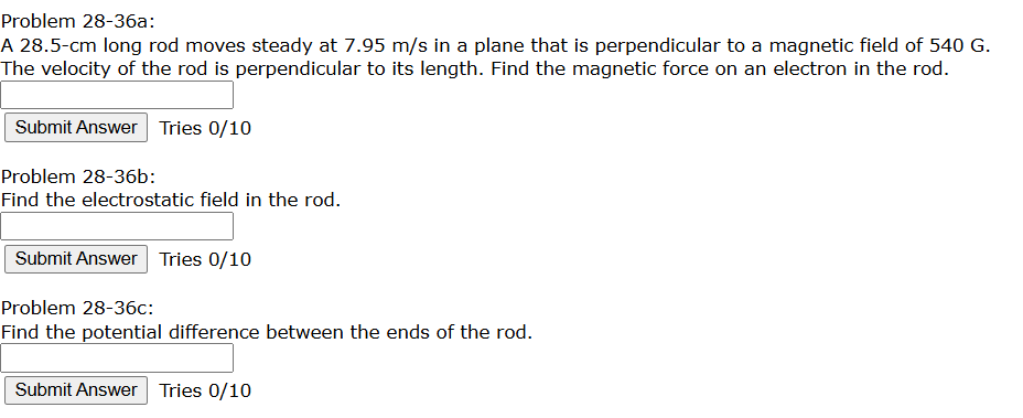 Problem 2 8 - 3 6 a: A \ ( 2 8 . 5 - \ mathrm {