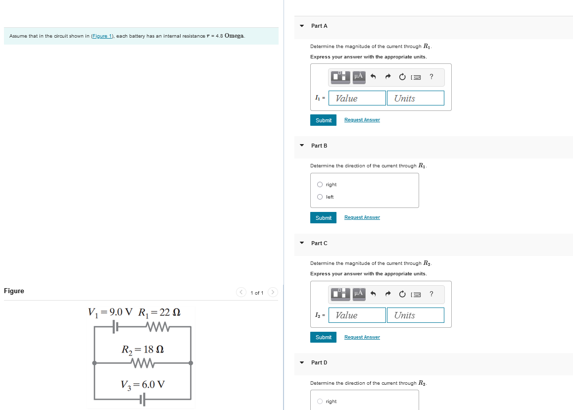 Assume that in the circuit shown in ( Figure 1 )