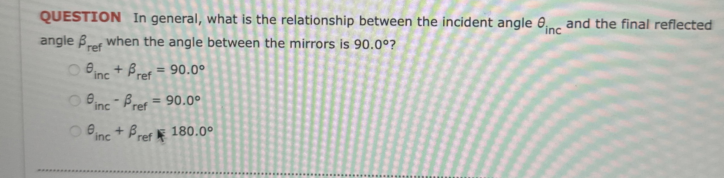 QUESTION In general, what is the relationship