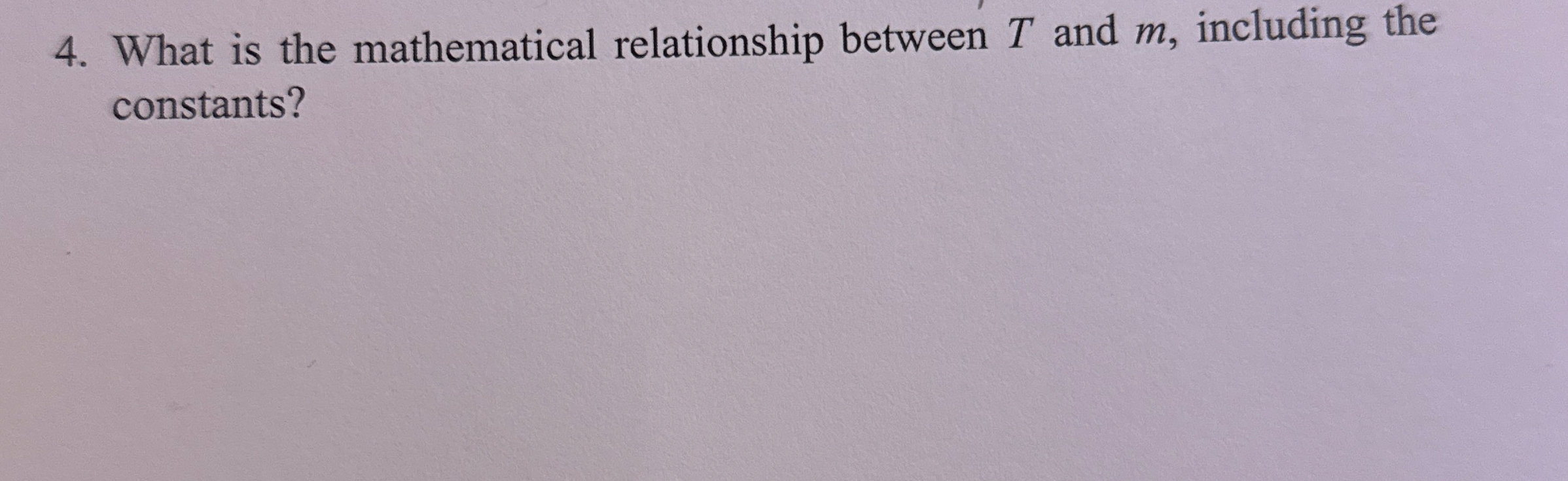 What is the mathematical relationship between T