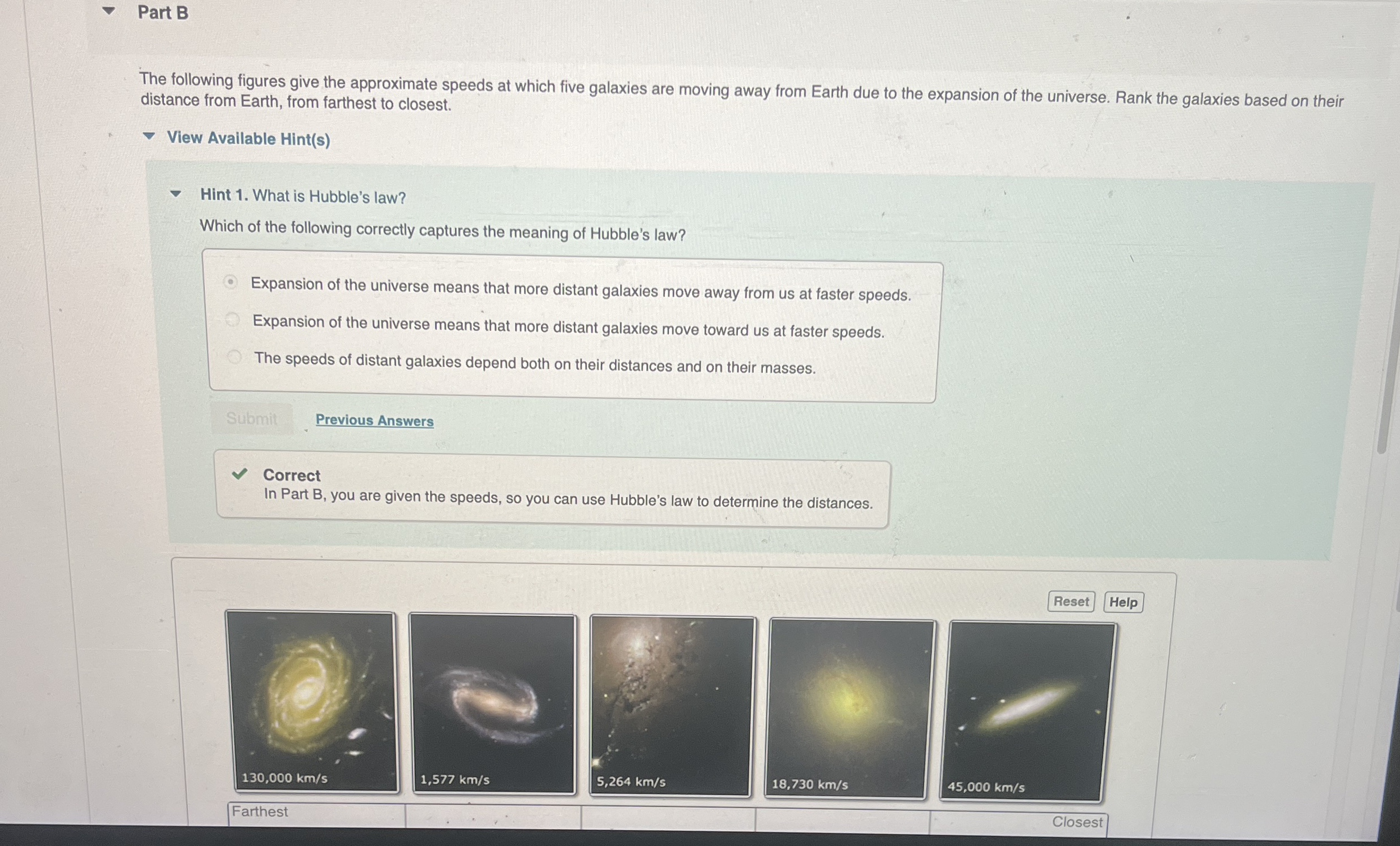 Part B The following figures give the approximate