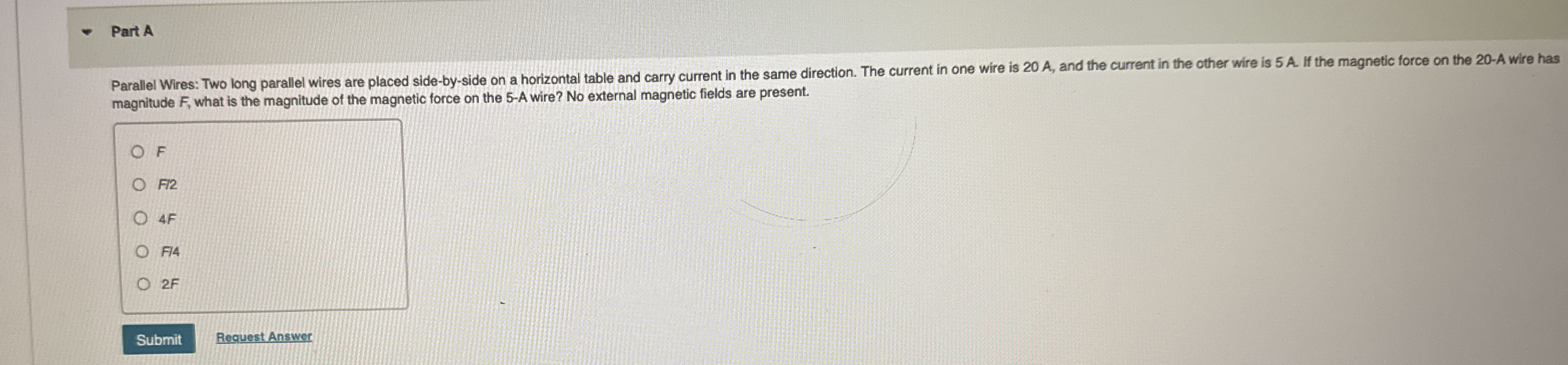 Part A magnitude F , what is the magnitude of the