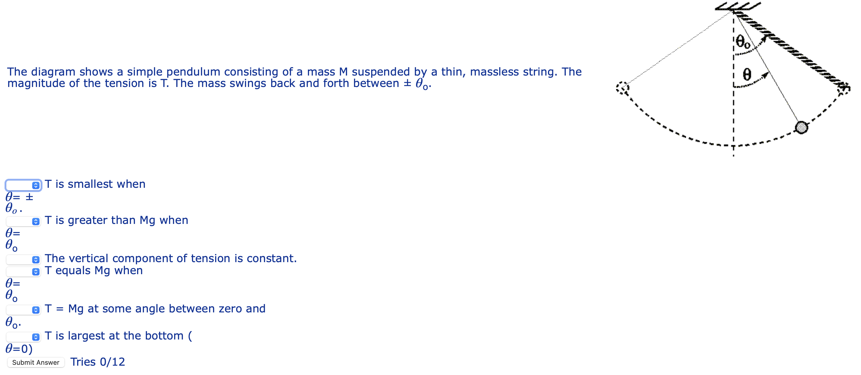 True or false statements